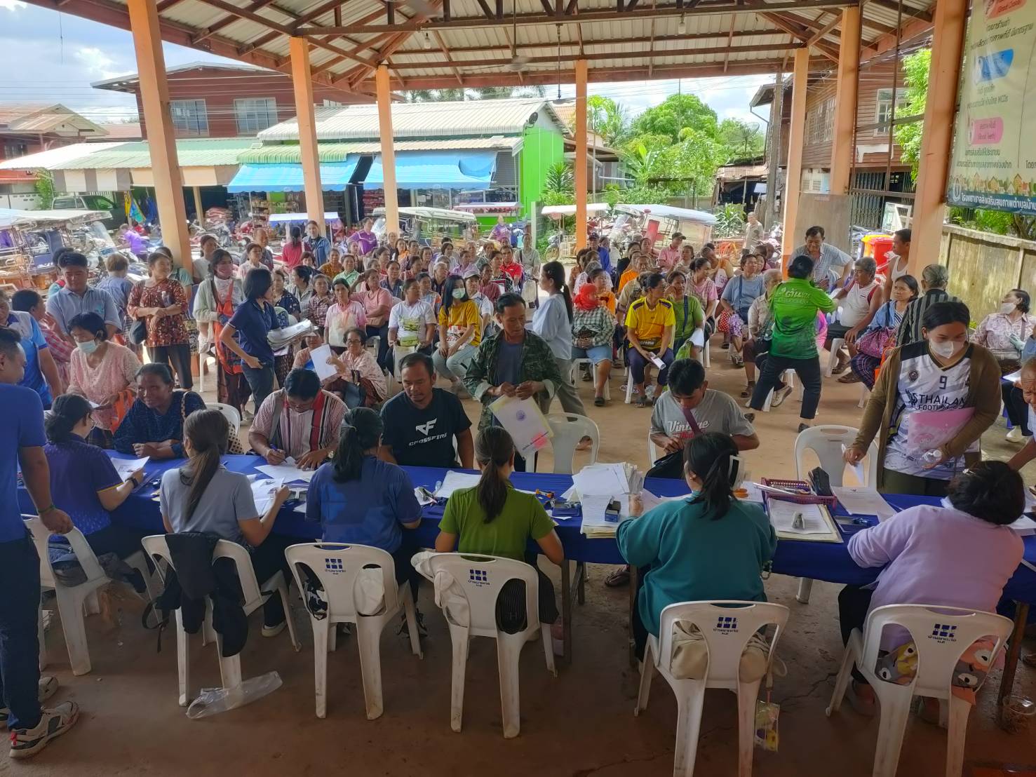 title - สำนักงานการปฏิรูปที่ดินจังหวัดบึงกาฬ ออกหน่วยรับคำร้องออกโฉนดเพื่อการเกษตร ให้แก่เกษตรกร